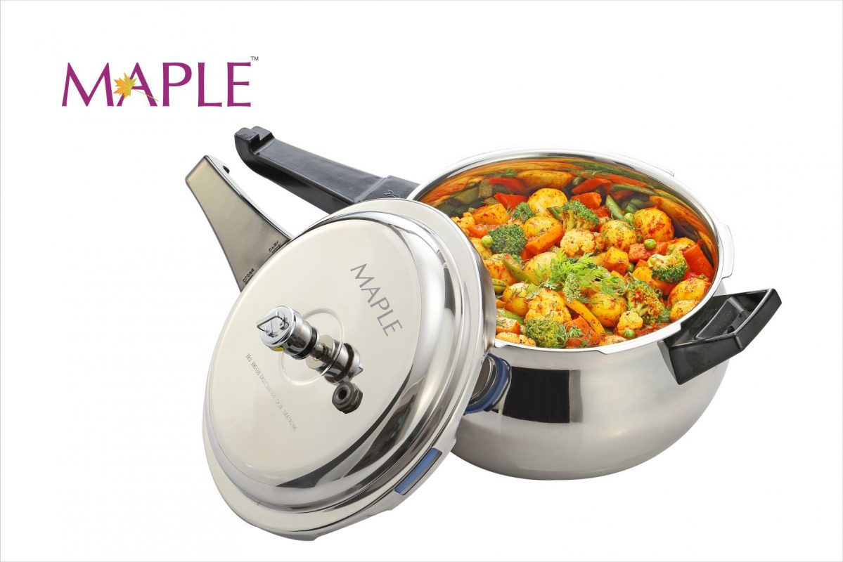 SS Zenon Pressure Cooker 5 Ltr – Maple Ideas